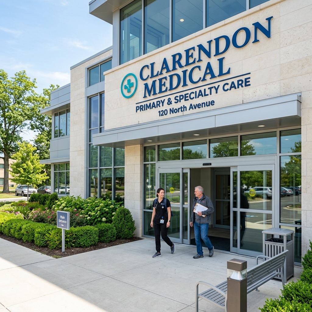 Clarendon Medical AI SEO case study — health technology B2B with 290+ monthly AI citations after machine-readable A2A authority docs